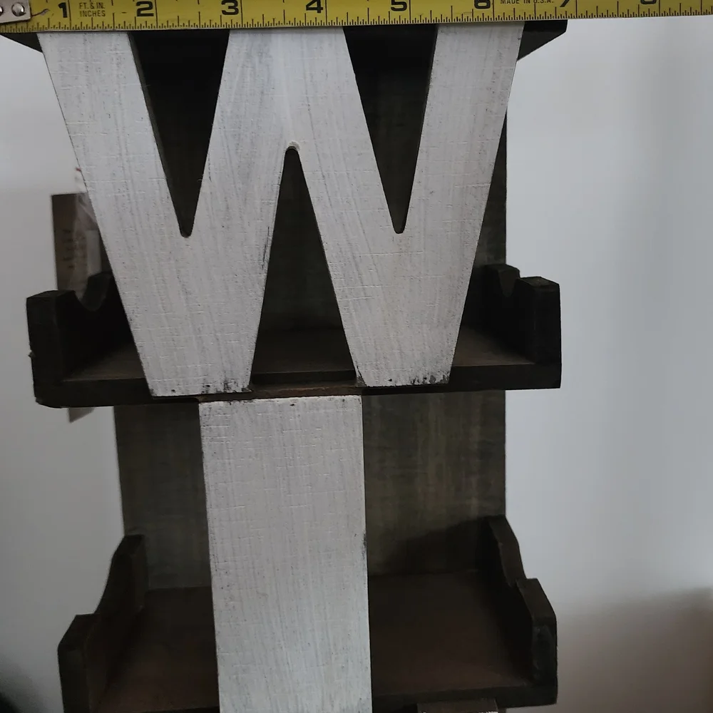 Rustic Wooden Wine Rack